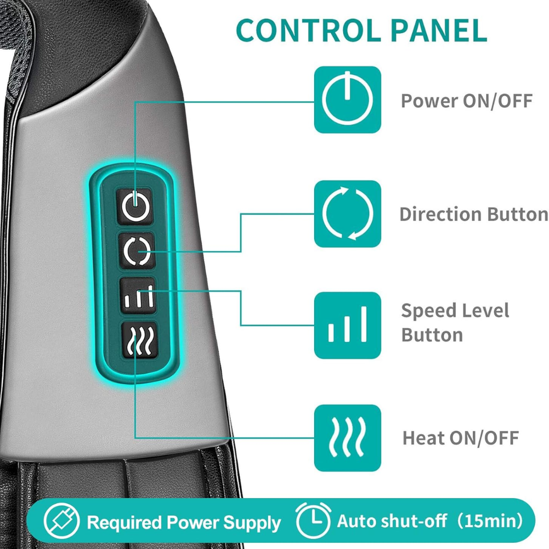 Neck and Back Massager-Aldronix