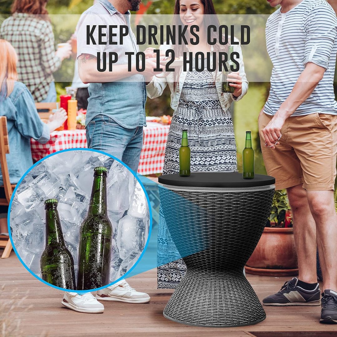 Outdoor Cool Bar Table-Aldronix