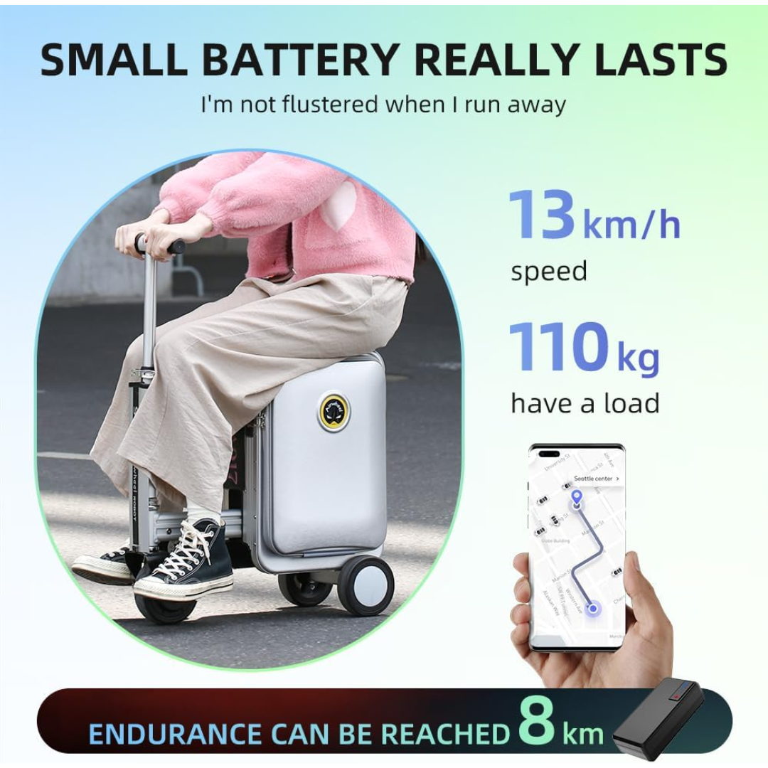 Airwheel Smart Rideable Suitcase-Aldronix