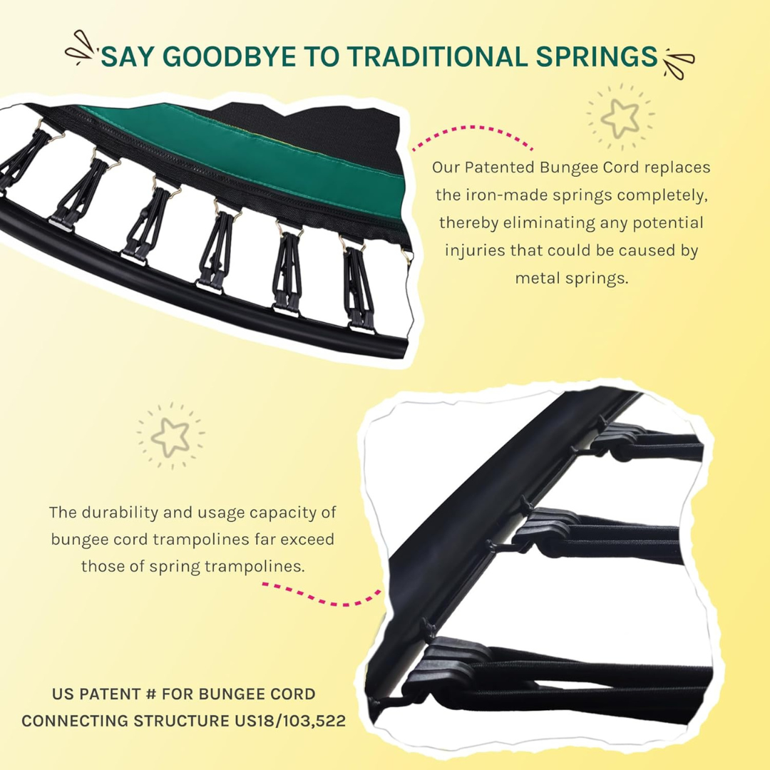 Outdoor Family Trampoline - Springless-Aldronix