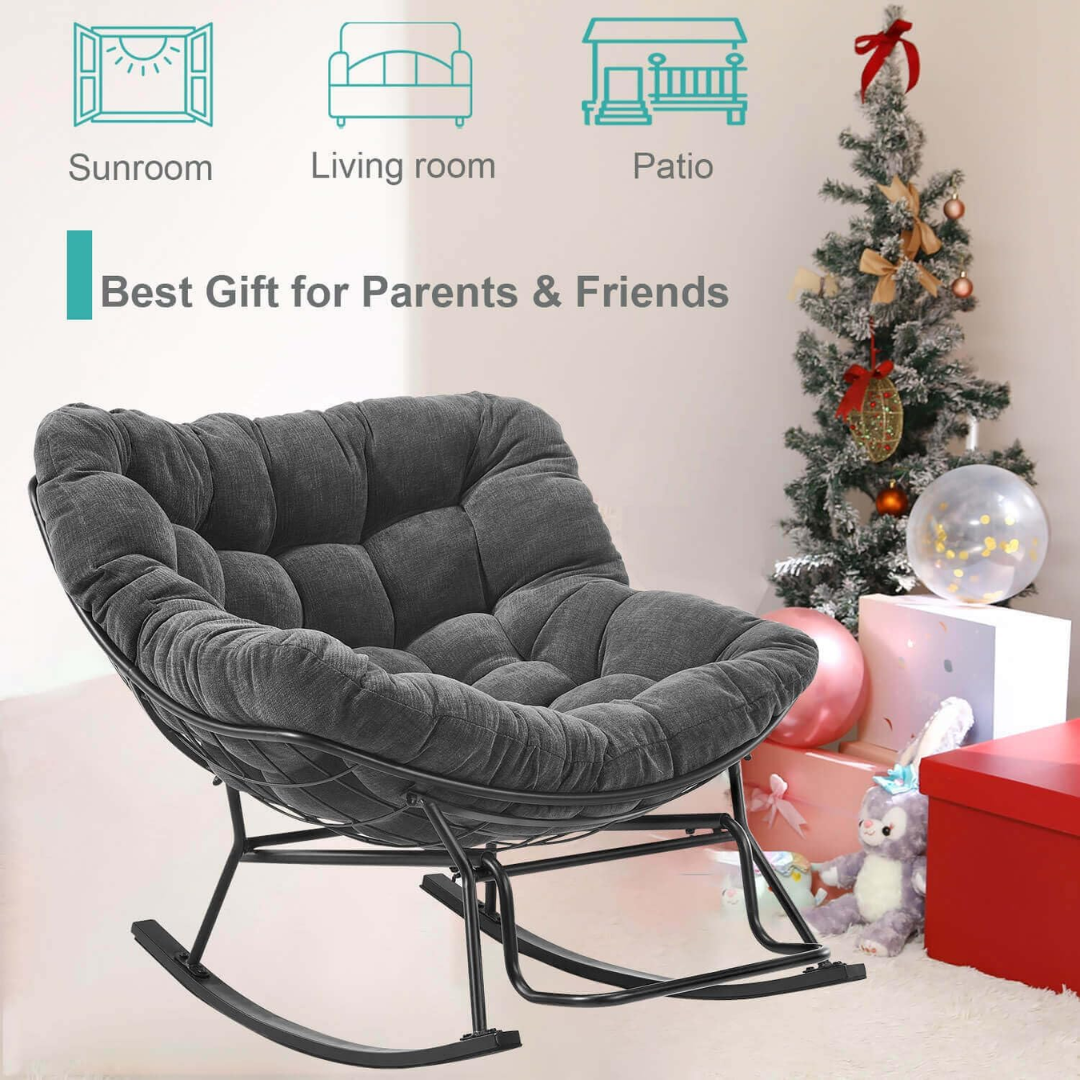 Nursery Ergonomic  Rocking Chair-Aldronix