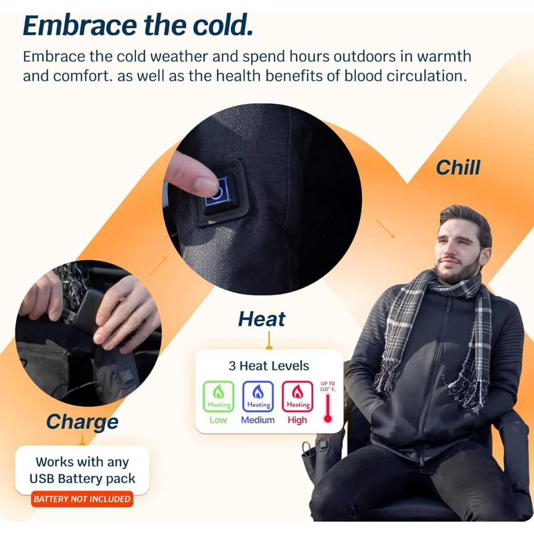 Heating Massage Stadium Chair-Aldronix