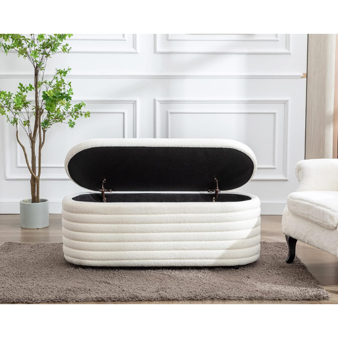 Teddy Ottoman Bench-Aldronix