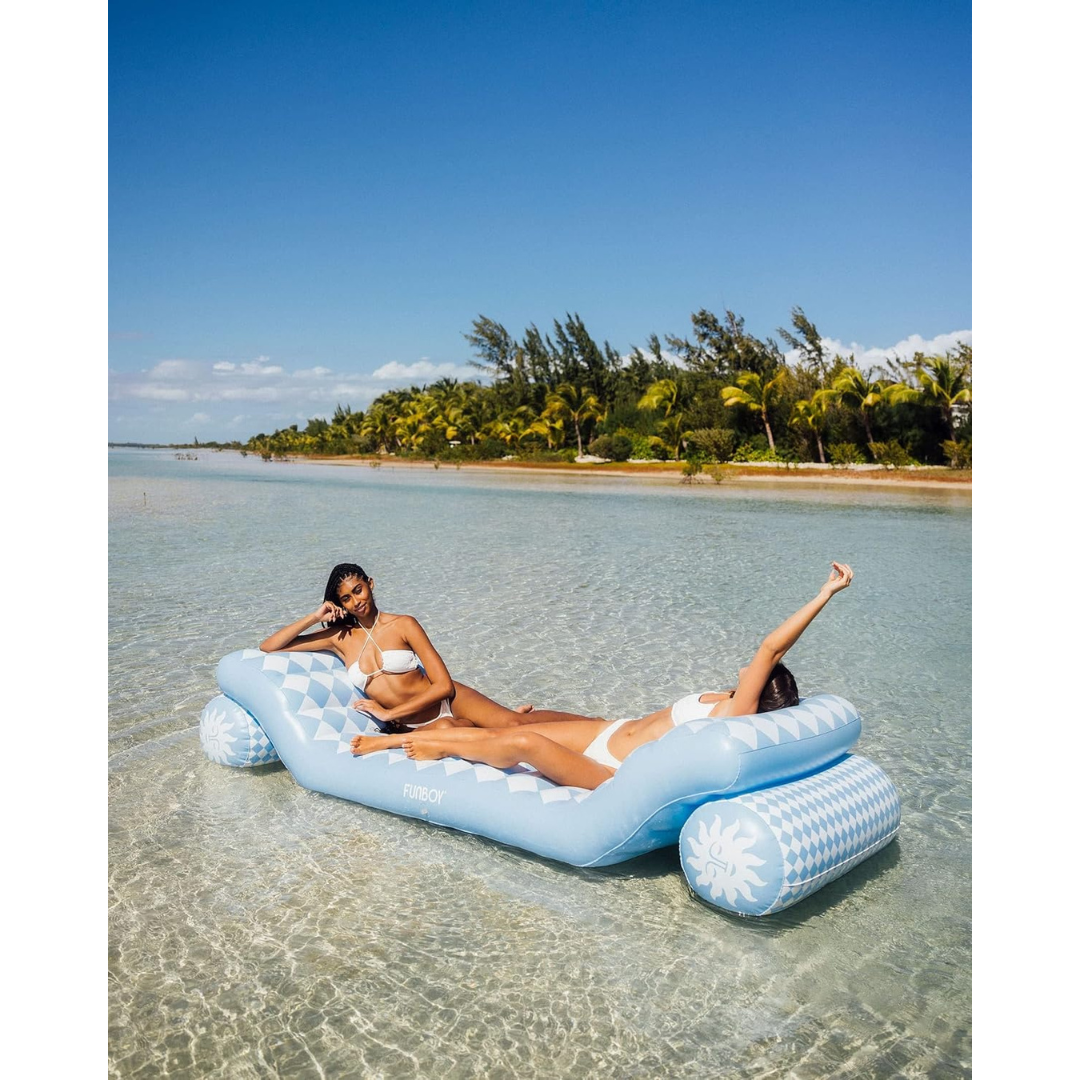 Dual-Chaise Lounger Pool Float-Aldronix