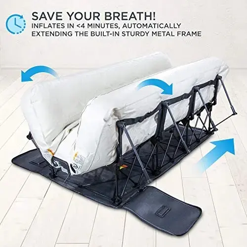Air Mattress with Frame-Aldronix