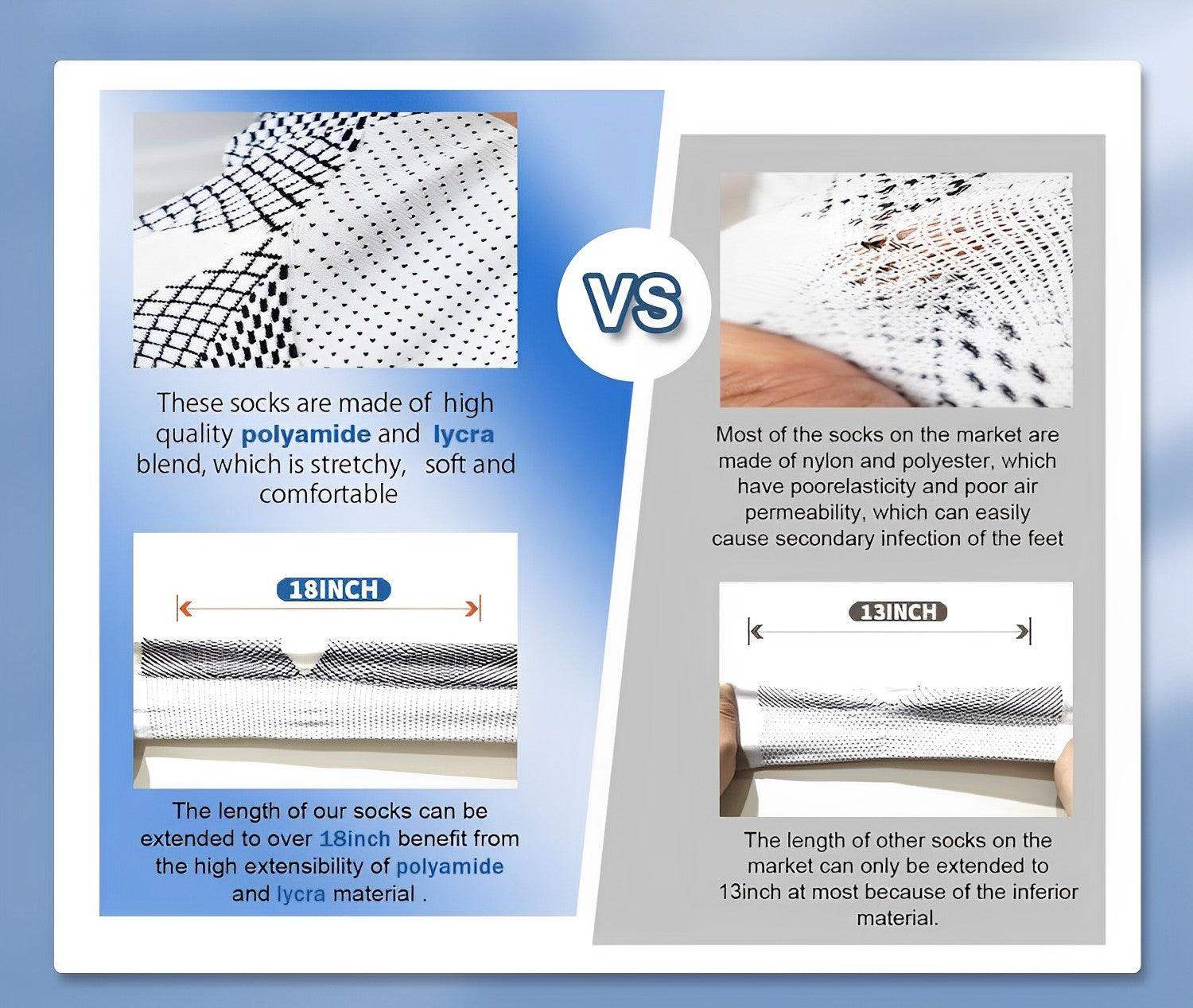 4 Pairs of Premium Therapy Socks For Men and Women-Aldronix