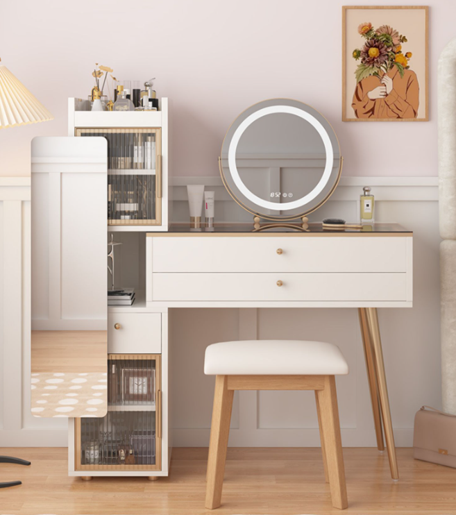 Last Day Sale All-in-one Multifunction Modern Dressing Table-Aldronix