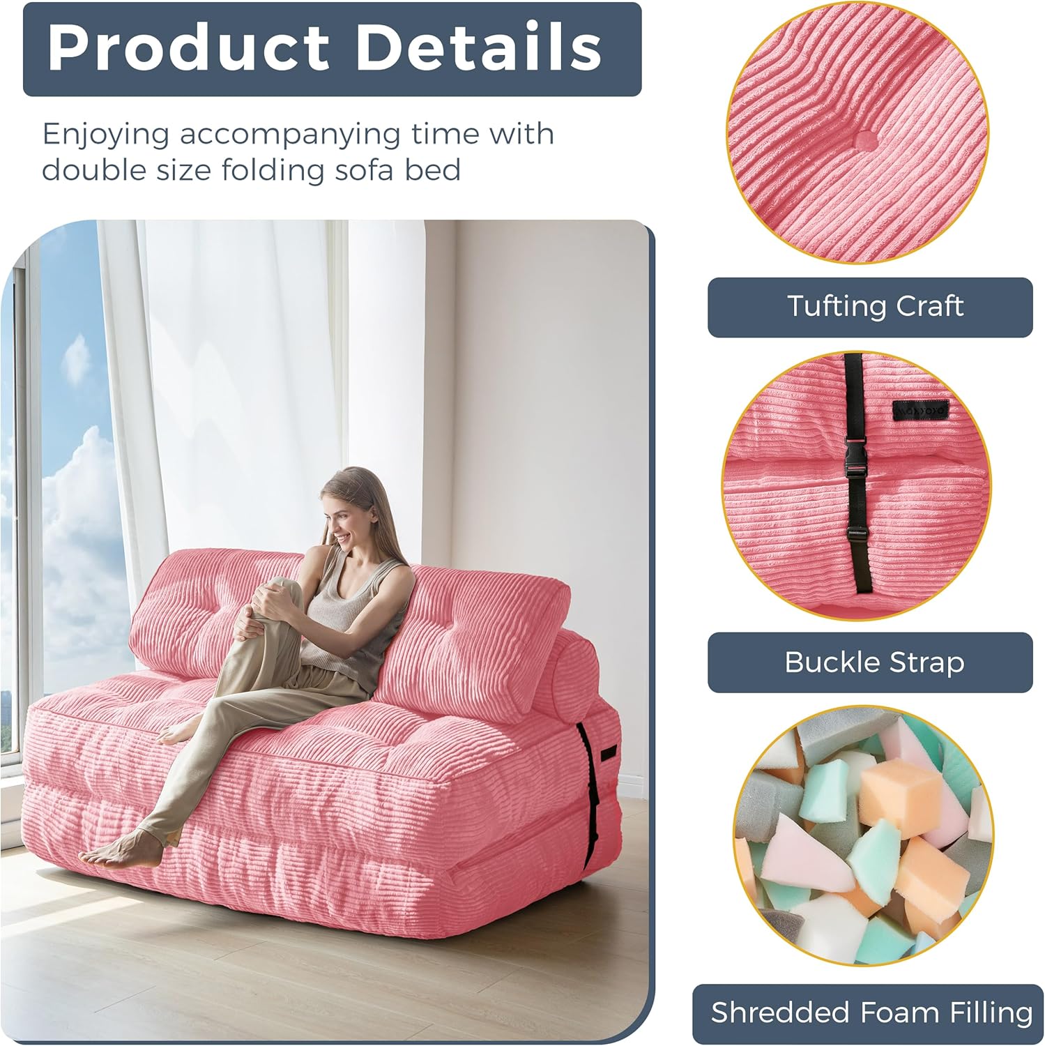 Folding Sofa Bed-Aldronix
