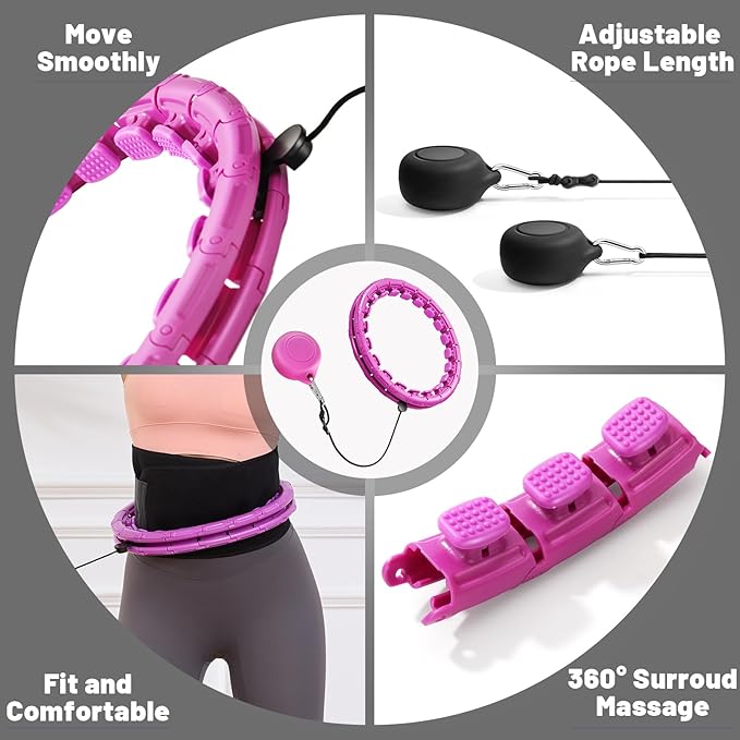 Weighted Fit Hoop Plus Size for Adult Weight Loss-Aldronix