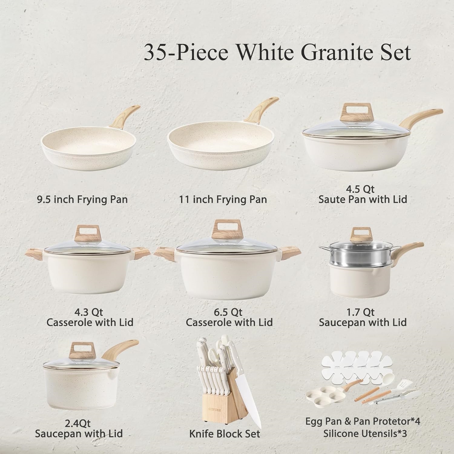 21Pcs Pots and Pans Set-Aldronix