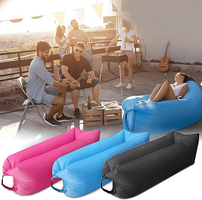 Inflatable Lounger Air Sofa Hammock-Aldronix