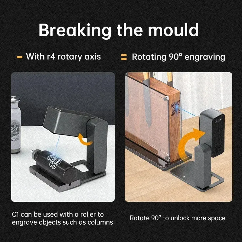 C1 Beginners Laser Engraving Machine for various materials-Aldronix
