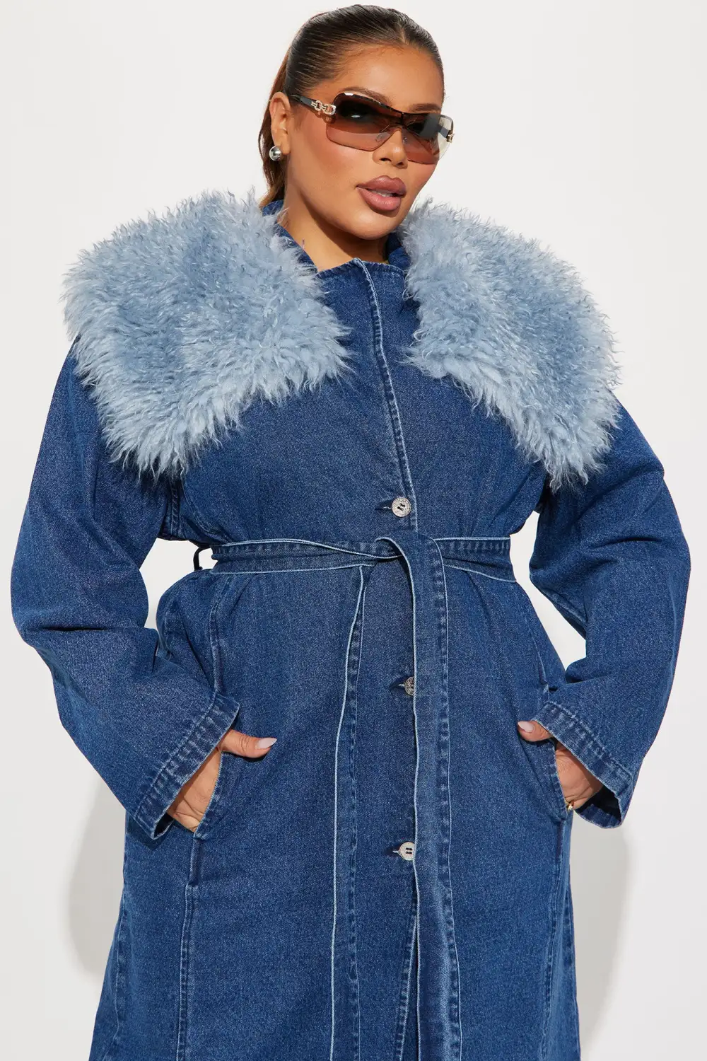 Haven Denim Trench - Dark Wash-Aldronix