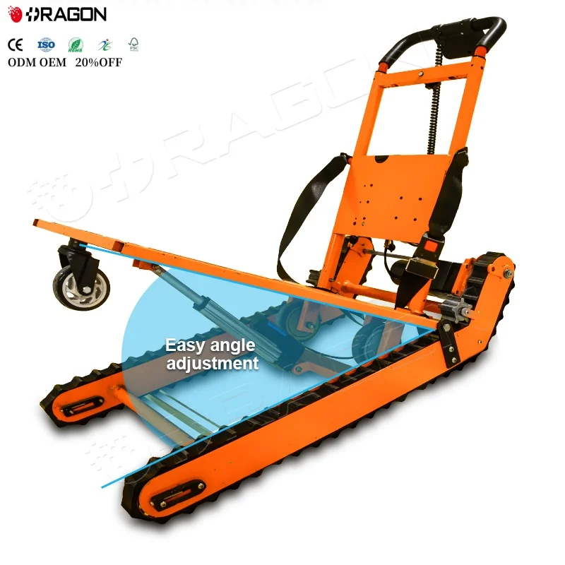 EMSS 400KG Load Electric Carts Climb Stair Trolley Climb Stairs Trolley Bag-Aldronix
