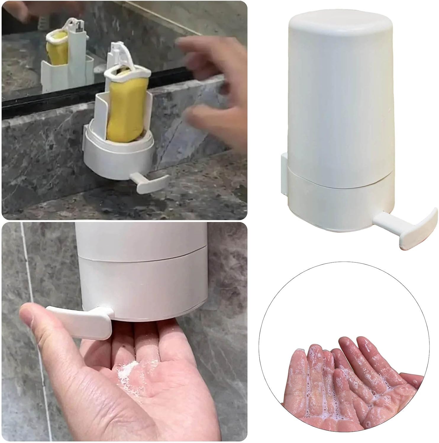 Soap Grinding Box Shower Tray Soap Box Does Not Dirty Hands Artifacts for Easy Soap Storage and Use to The Bathroom Kitchen Convenient Tidy and Space-Saving-Aldronix