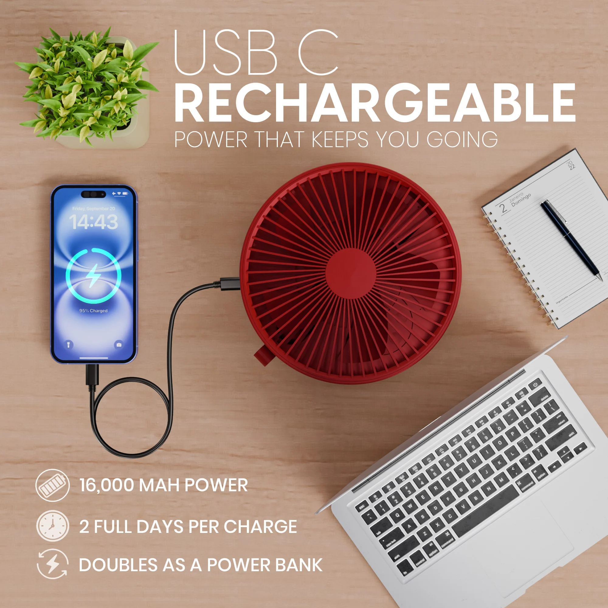 ORIGINAL Foldable Portable Fan