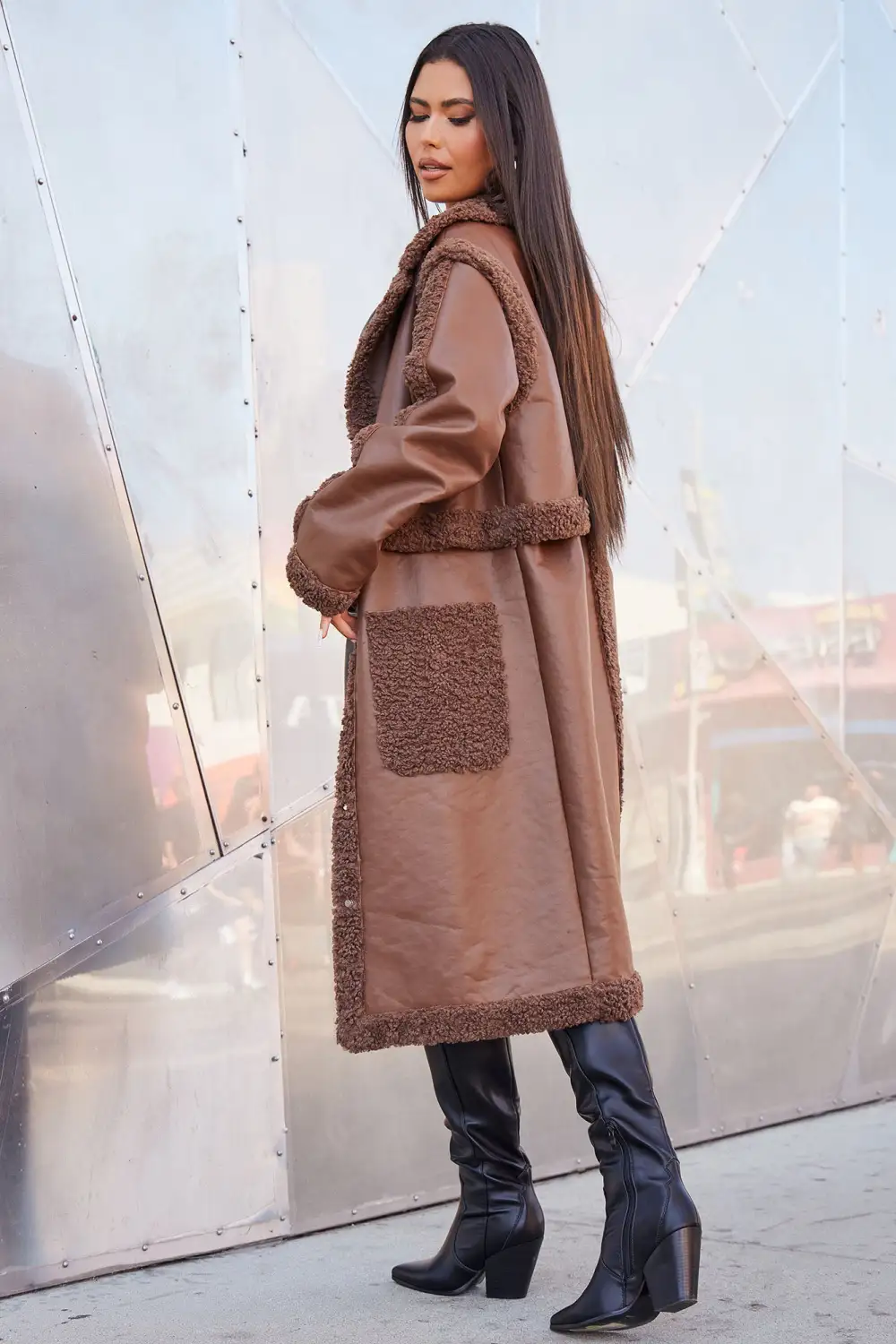 Amsterdam 4 In 1 Coat - Chocolate-Aldronix