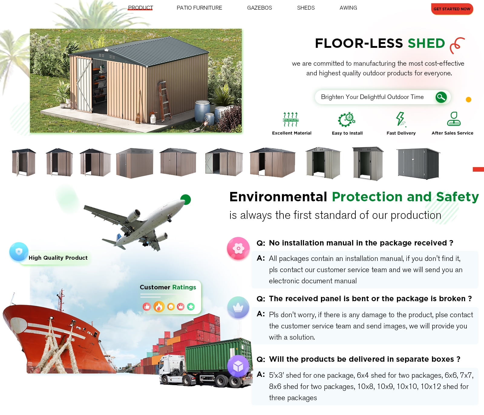 5 x 3 ft. Outdoor Metal Storage Shed with Sliding Roof & Lockable Door for Backyard, Garden-Aldronix
