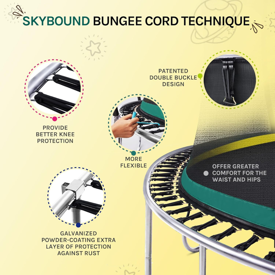 Outdoor Family Trampoline - Springless-Aldronix