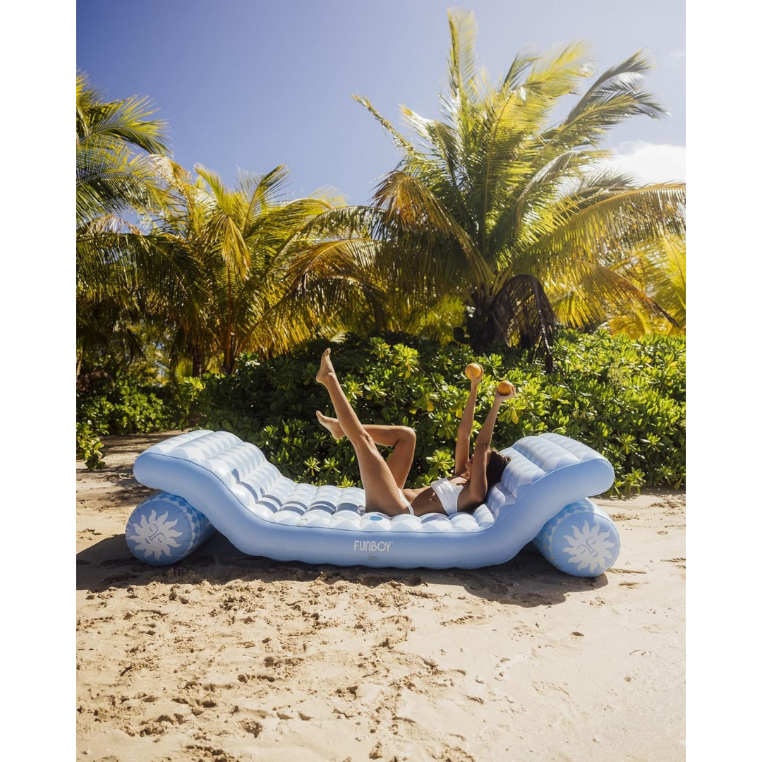 Dual-Chaise Lounger Pool Float-Aldronix