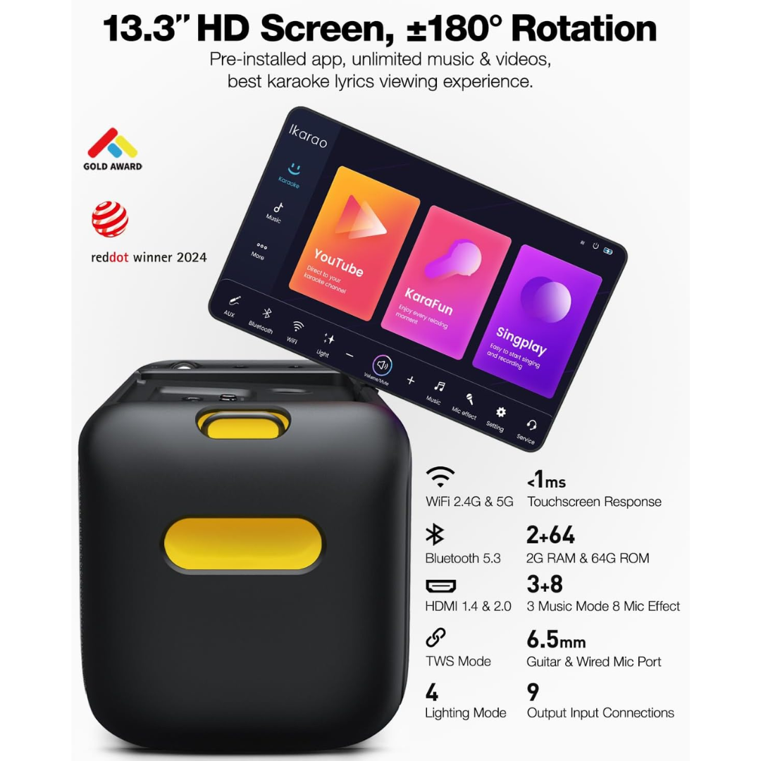 Portable All in One Karaoke-Aldronix