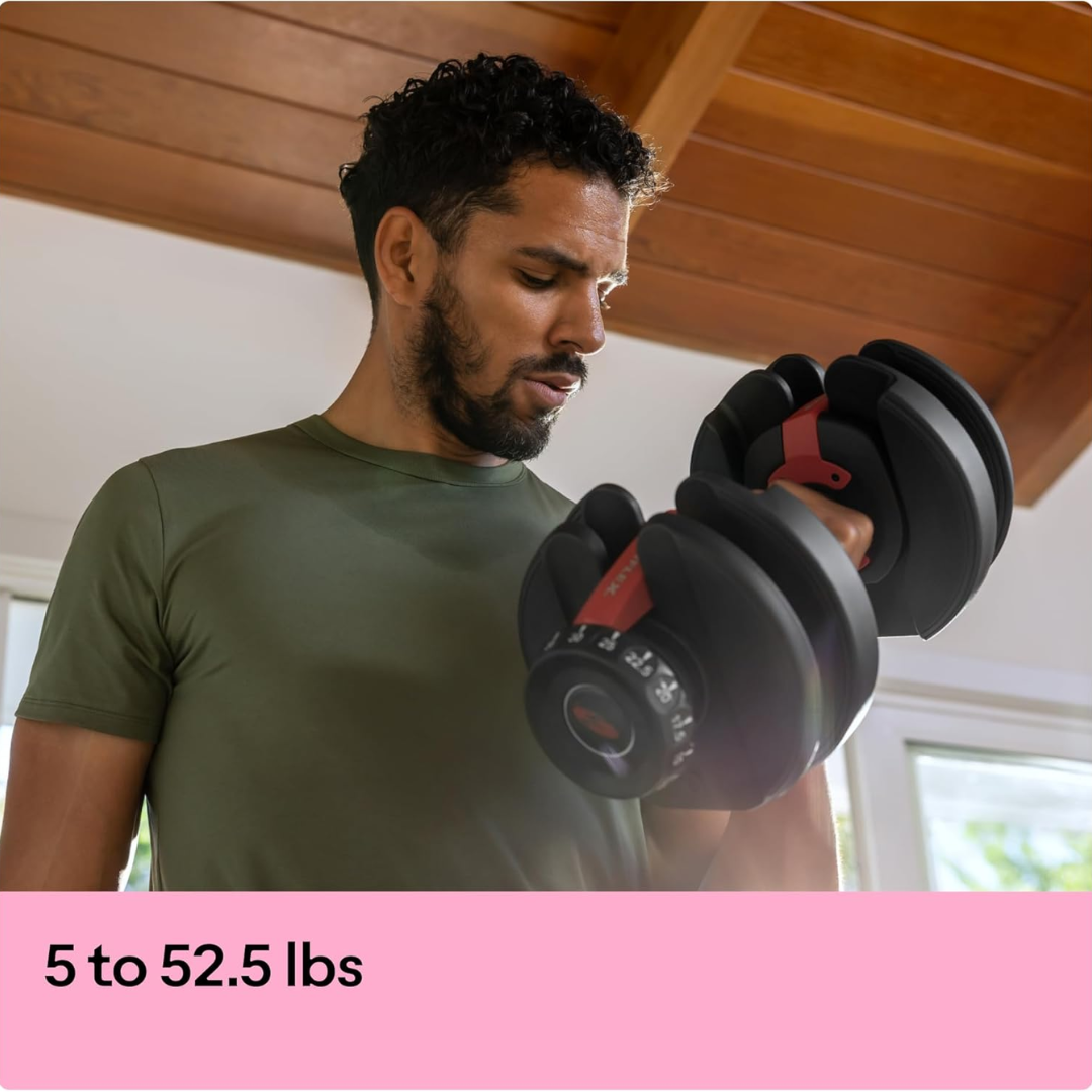 Wide Weight Adjustable Dumbbells-Aldronix