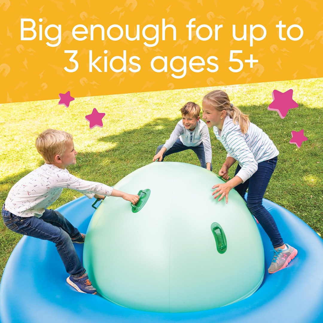 8-Foot Inflatable Dome Rocking Bouncer - Outdoor-Aldronix