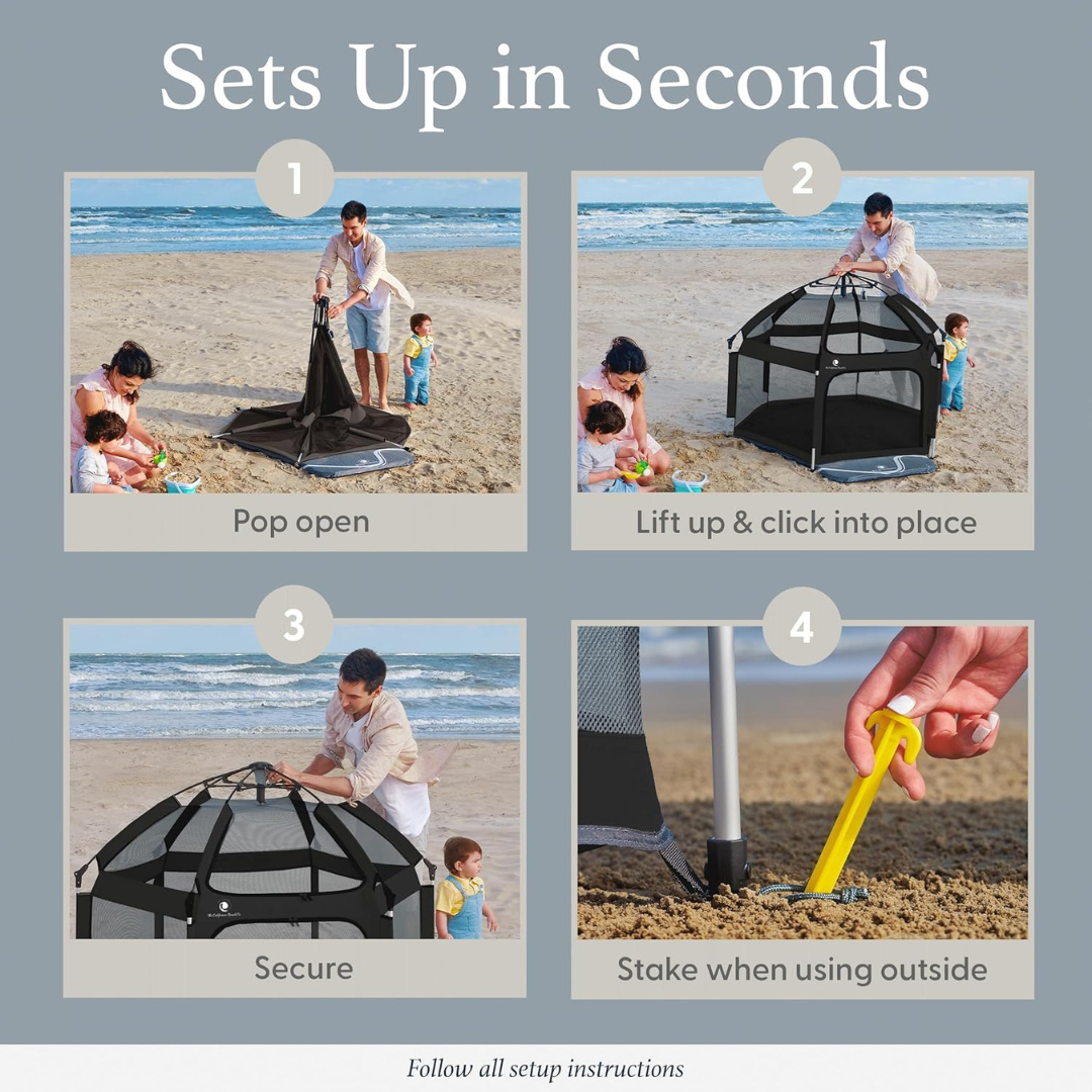 Indoor & Outdoor Baby Playpen-Aldronix