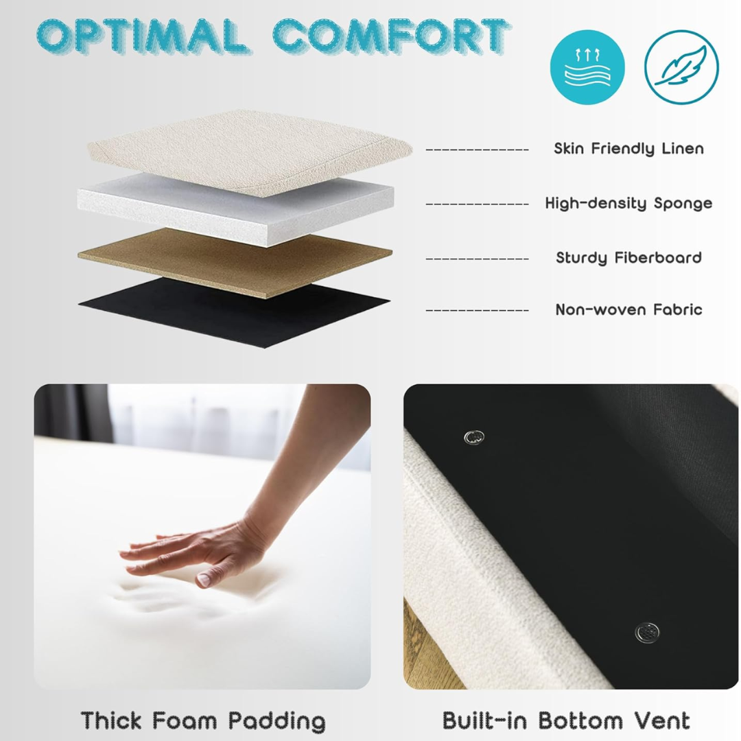 Oval Storage Bench-Aldronix