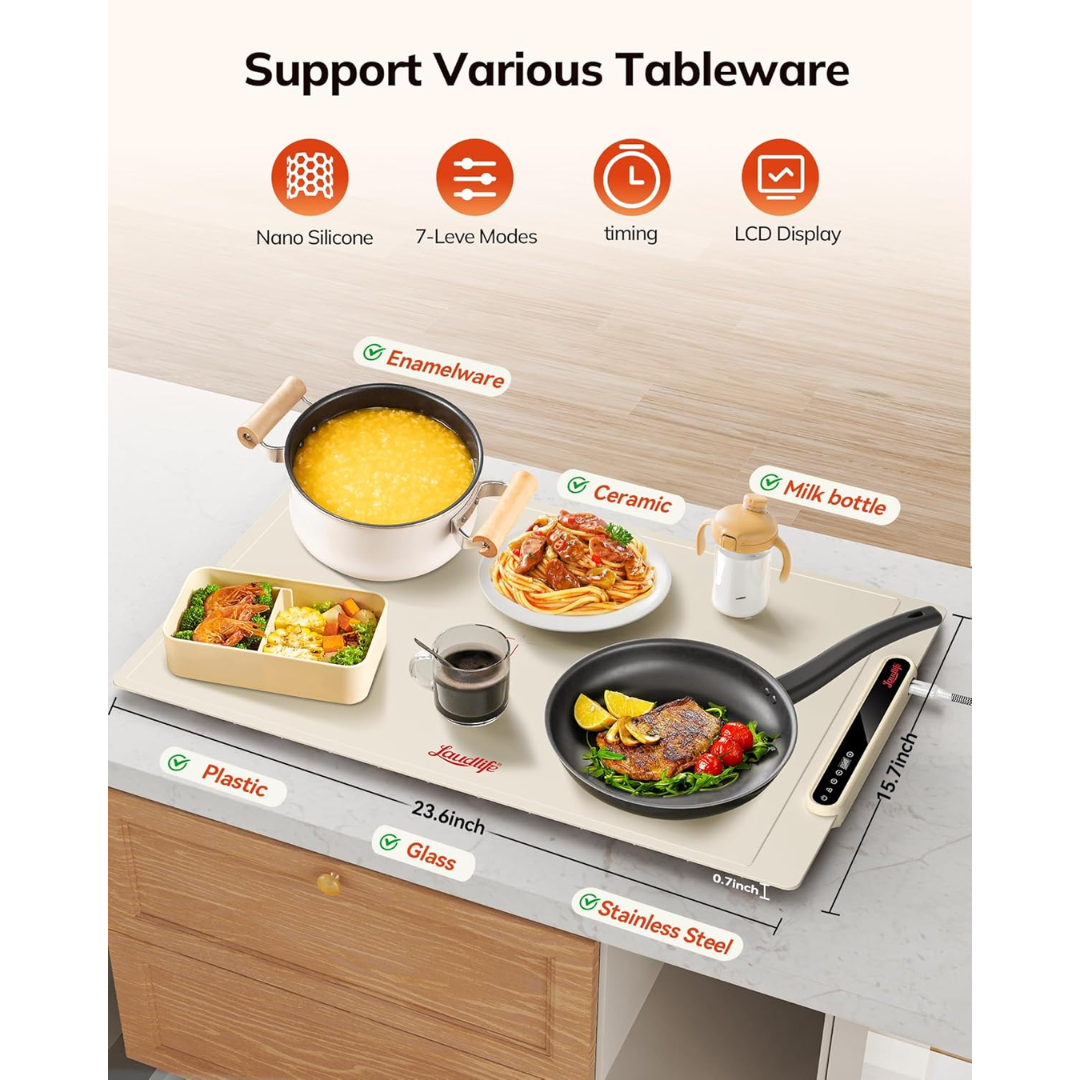 Foldable Warming Tray-Aldronix