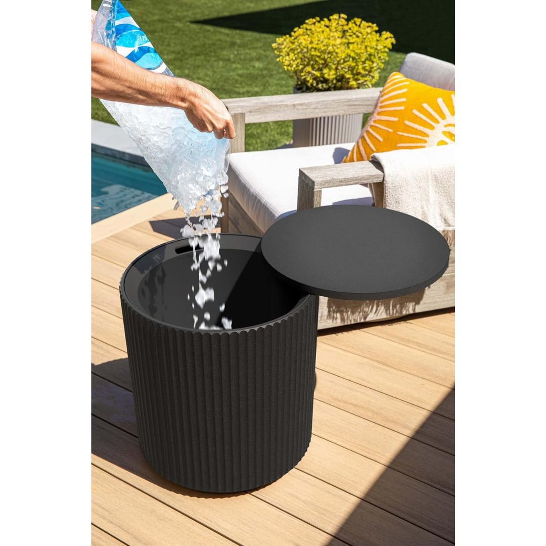 Patio Furniture & Hot Tub Side Table-Aldronix