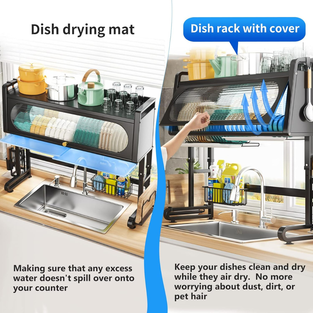 Over The Sink Dish Drying-Aldronix
