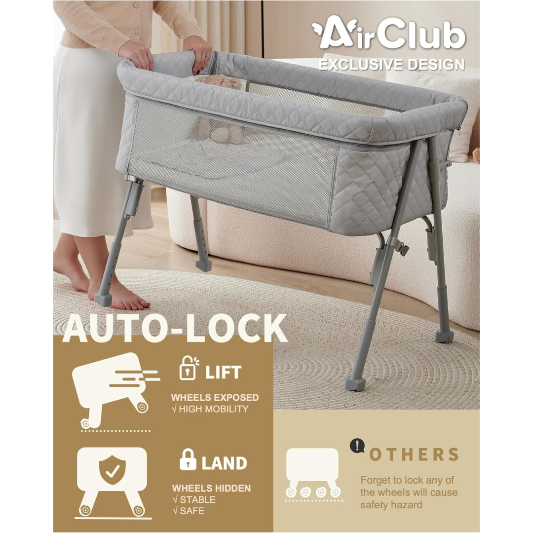Bedside Bassinet-Aldronix