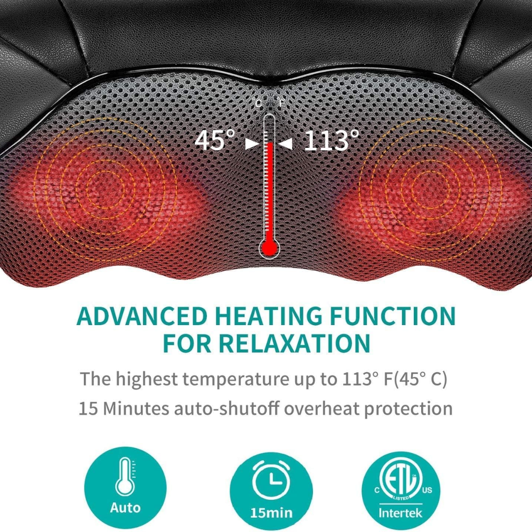 Neck and Back Massager-Aldronix