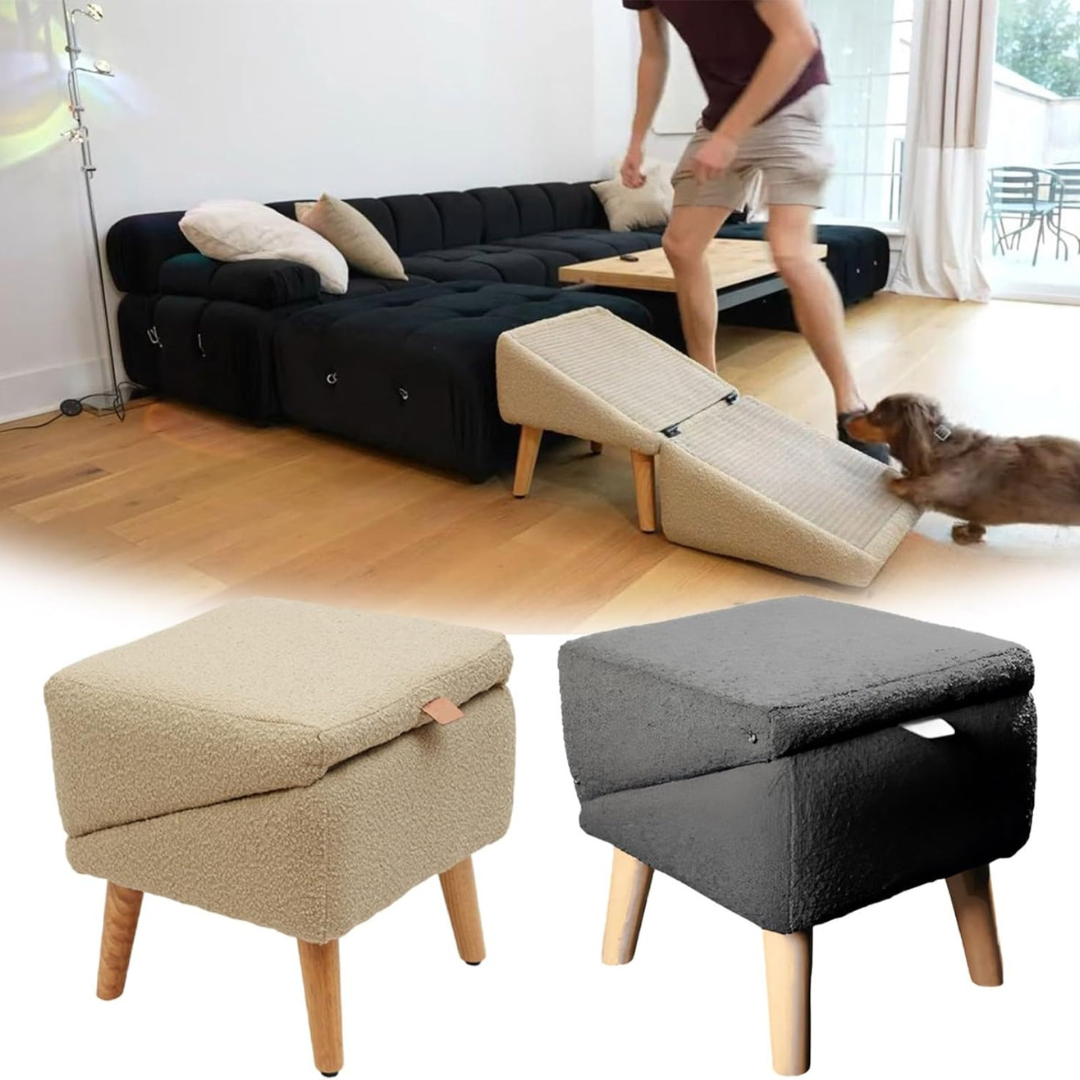 Functional Ottoman Ramp Folding Chair-Aldronix