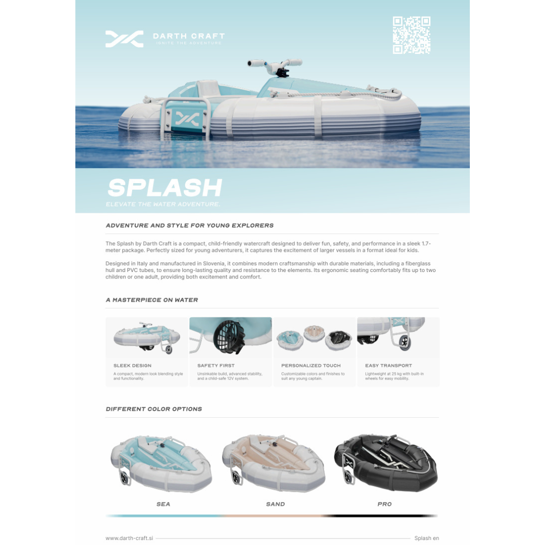Splash Stylish & Thrilling Small Watercraft for Kids-Aldronix