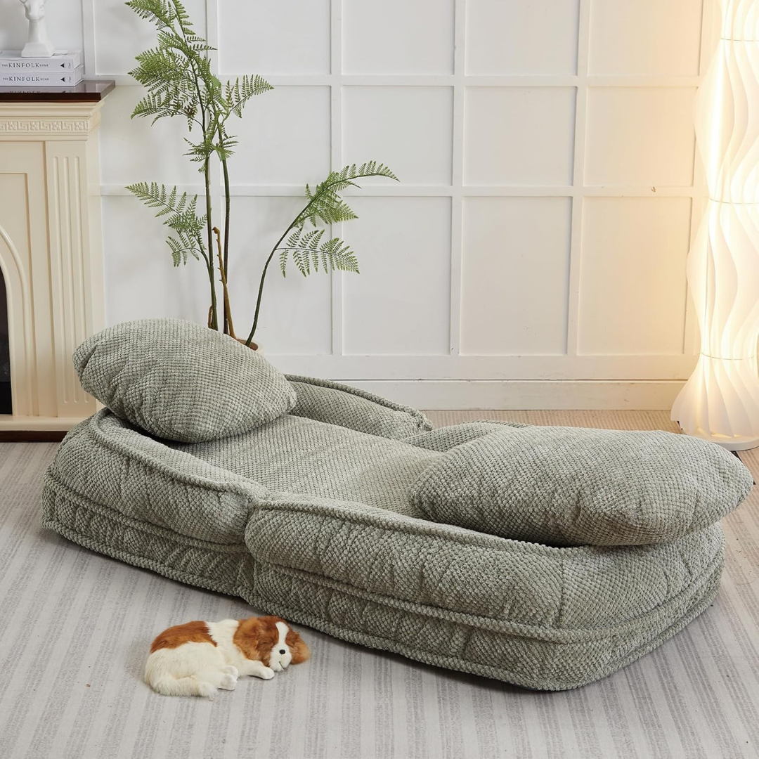 Lazy Sofa Couch Bed-Aldronix