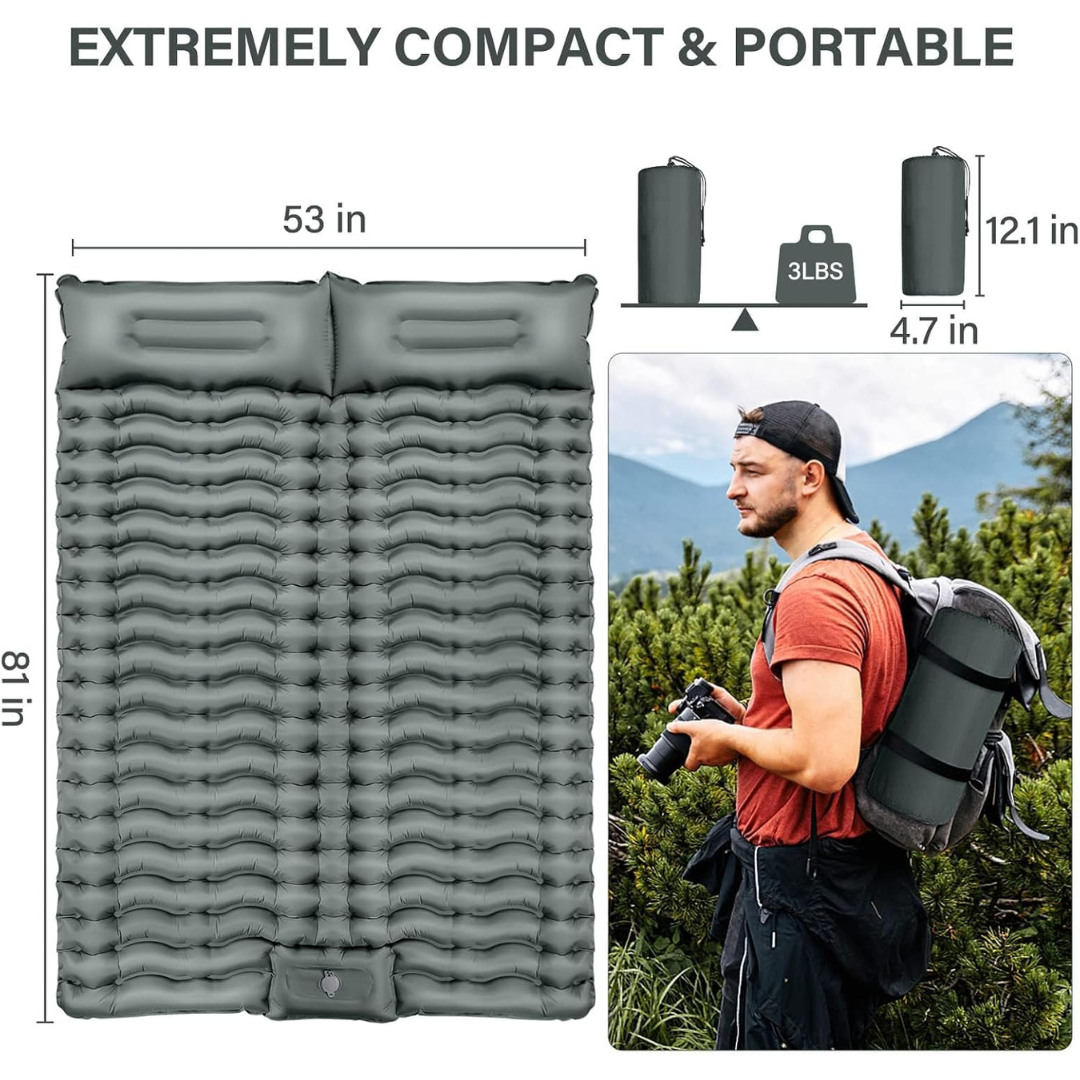 Ultralight 2 Person Camping Mat-Aldronix