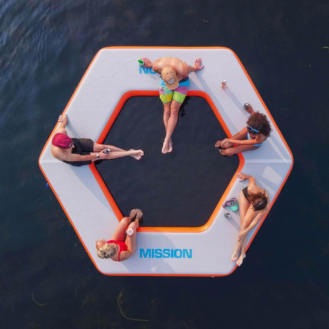 Inflatable Floating Mat Water Lake Lounge-Aldronix