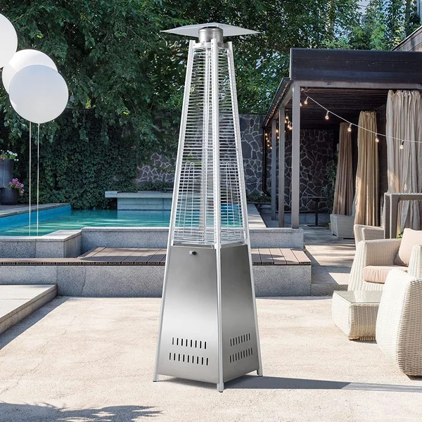 48000 BTU Propane Standing Patio Heater-Aldronix