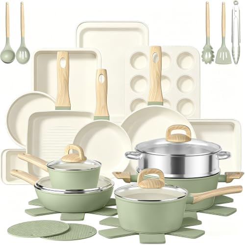 31-Piece Nonstick Cookware and Bakeware Set