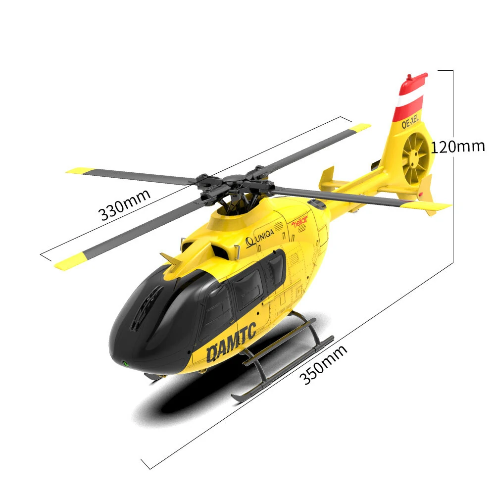YXZNRC F06 EC135 RC telecontrol Helicopter-Aldronix