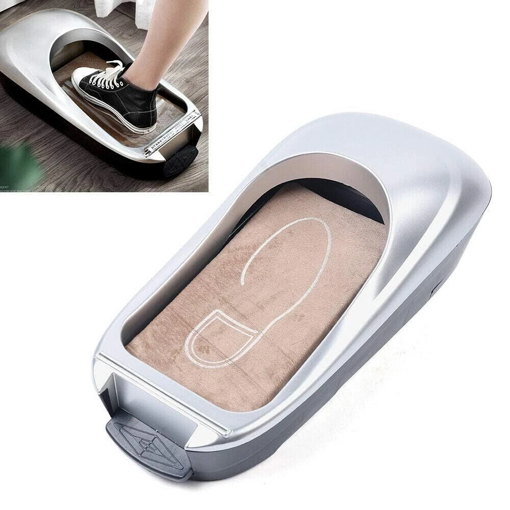 Automatic shoe cover machine(Including 1 roll of shoe cover film)-Aldronix