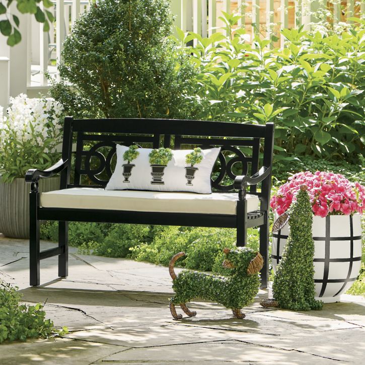 Faux Boxwood Dog锛孡ouie-Aldronix