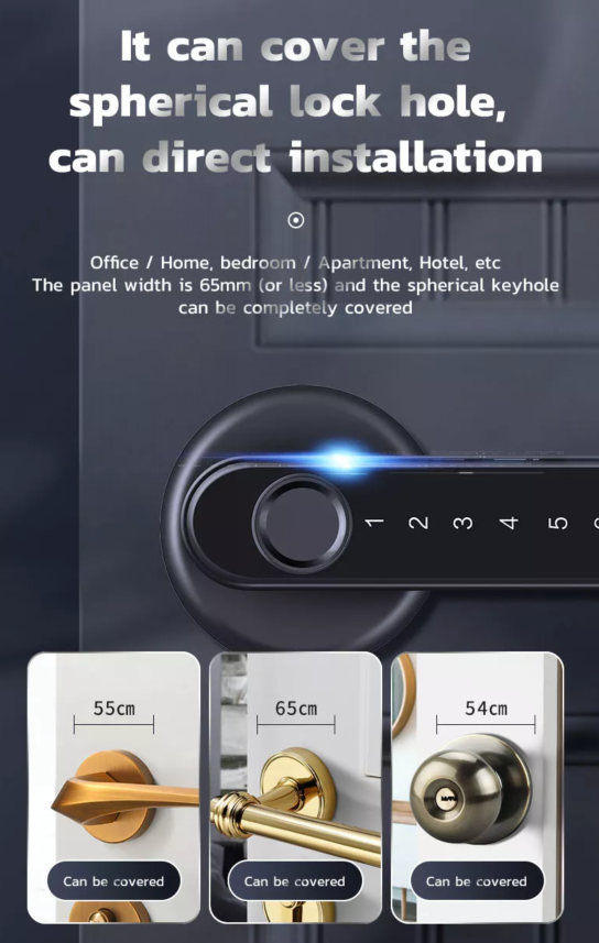 Smart WiFi Remote Controlled Door Lock-Aldronix