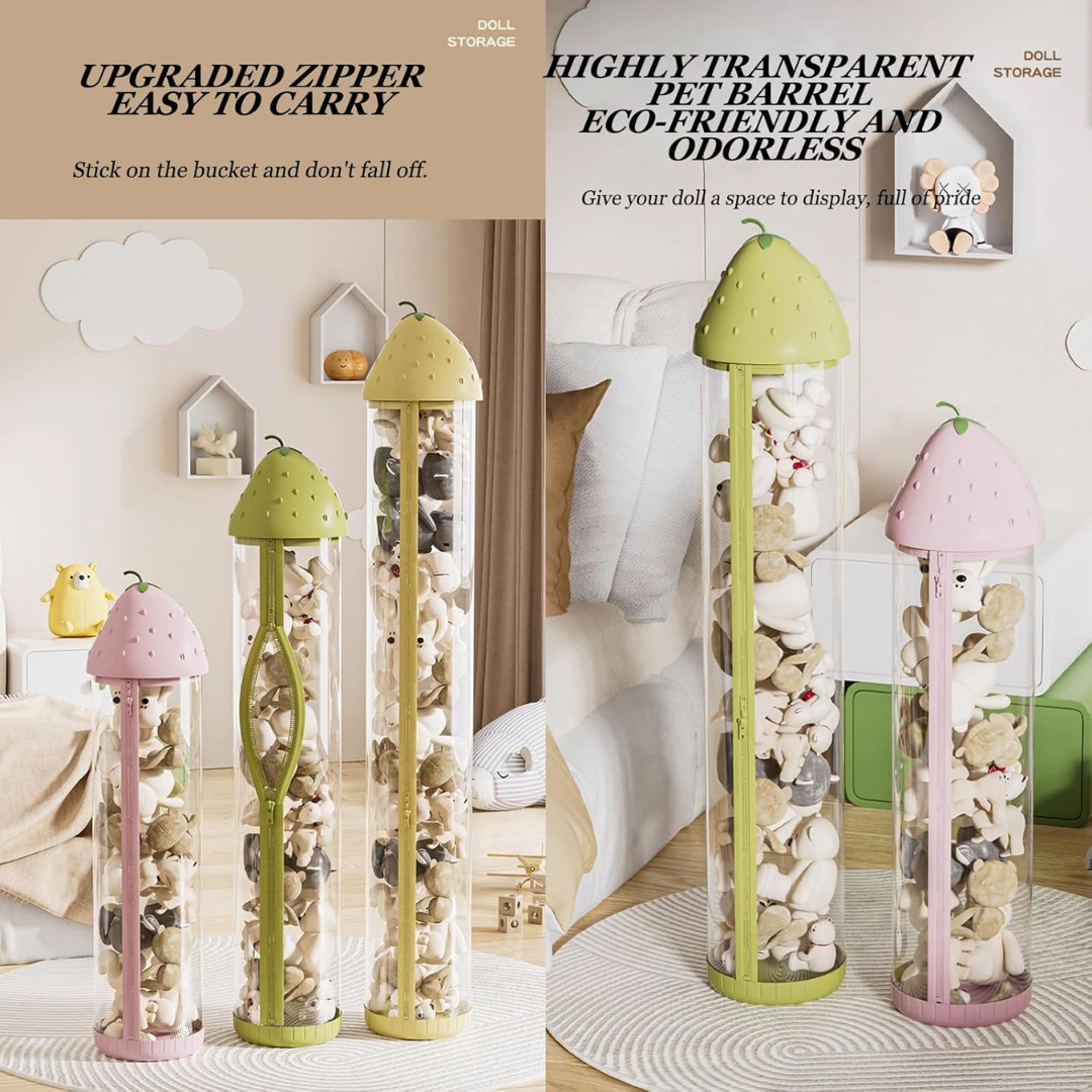 Stuffed Animal Storage Tube-Aldronix