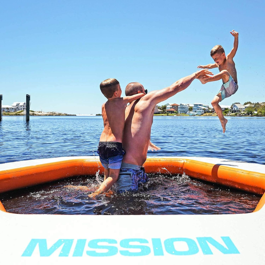 Inflatable Floating Mat Water Lake Lounge-Aldronix