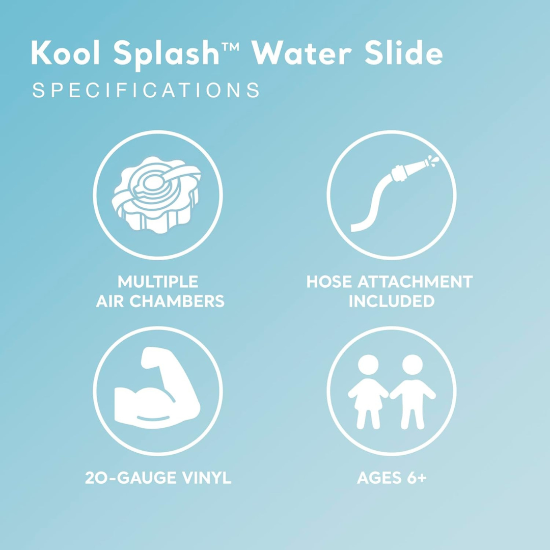 Splash Inflatable Water Slide-Aldronix