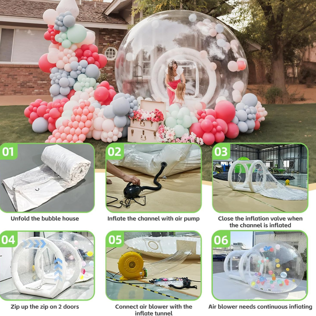 Bubble Bounce Balloon House-Aldronix