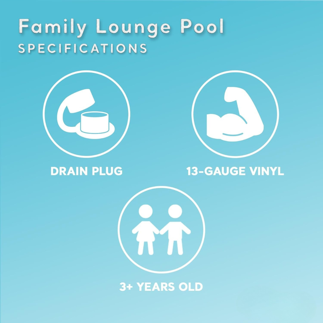 Family Inflatable Lounge Pool-Aldronix